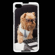 Coque Blackberry Z30 Chien informaticien