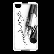 Coque Blackberry Z30 Respect en écriture