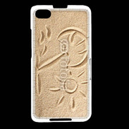 Coque Blackberry Z30 Soleil et sable sur la plage
