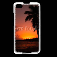 Coque Blackberry Z30 Cocotier au soleil couchant