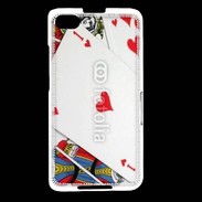 Coque Blackberry Z30 As de coeur