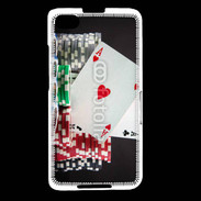 Coque Blackberry Z30 Paire d'as au poker 6