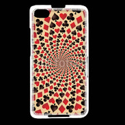 Coque Blackberry Z30 Spirale symboles de carte