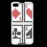 Coque Blackberry Z30 Pixel card