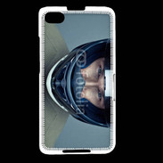 Coque Blackberry Z30 homme avec casque de moto