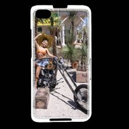 Coque Blackberry Z30 Femme sexy moto 2