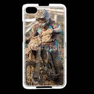 Coque Blackberry Z30 Moto cross dans la boue 15