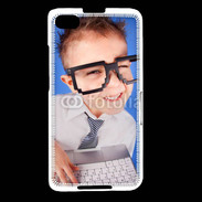 Coque Blackberry Z30 jeune Geek avec clavier