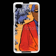 Coque Blackberry Z30 Joueur de Saxophone