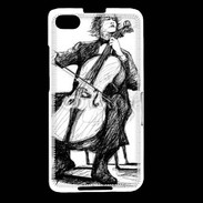 Coque Blackberry Z30 Violonceliste