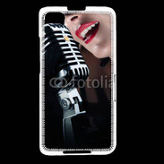 Coque Blackberry Z30 Chanteuse 1