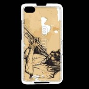 Coque Blackberry Z30 Illustration trompettiste 