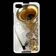 Coque Blackberry Z30 Saxophone et partitions 16