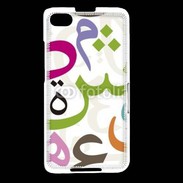 Coque Blackberry Z30 Lettres Arabe