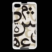 Coque Blackberry Z30 Paterne de lettres Arabes 130