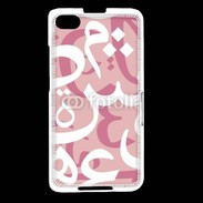 Coque Blackberry Z30 Paterne de lettres Arabes 160