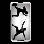 Coque Blackberry Z30 Silhouette d'escrimeurs