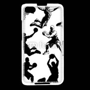 Coque Blackberry Z30 Silhouette de basketeur