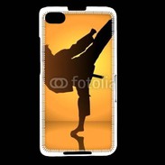 Coque Blackberry Z30 Silhouette de karatéka