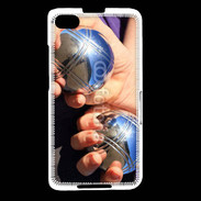 Coque Blackberry Z30 Pétanque féminine