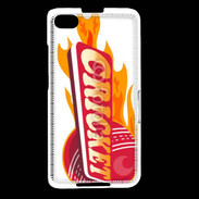 Coque Blackberry Z30 Cricket balle flamme