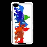 Coque Blackberry Z30 Illustration mêlée de rugby