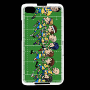 Coque Blackberry Z30 Cartoon rugby 1
