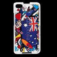 Coque Blackberry Z30 Graffiti Australie rugby