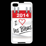 Coque Blackberry Z30 J'aime les bleus 2014
