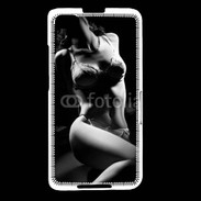 Coque Blackberry Z30 Charme noir et blanc