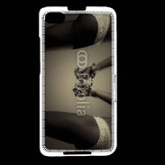 Coque Blackberry Z30 Femme et menottes