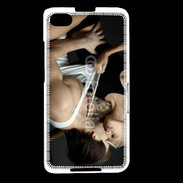 Coque Blackberry Z30 Couple ange ou démon