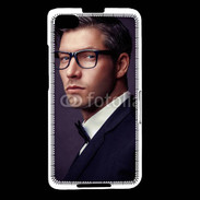 Coque Blackberry Z30 Homme charmant en costume et lunettes