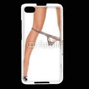 Coque Blackberry Z30 jambes talons aiguilles lingerie sexy