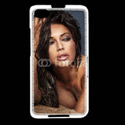Coque Blackberry Z30 Portait de brune charmante 5