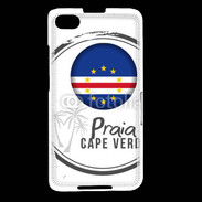 Coque Blackberry Z30 Logo Cap Vert