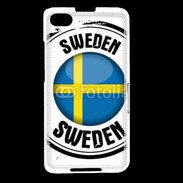 Coque Blackberry Z30 Logo Suède