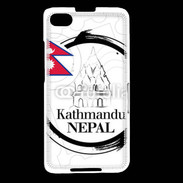 Coque Blackberry Z30 Logo Népal