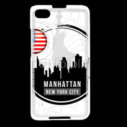 Coque Blackberry Z30 Logo Manhattan