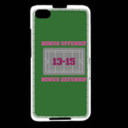 Coque Blackberry Z30 Bonus Offensif-Défensif Vert
