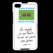 Coque Blackberry Z30 Les potes Bonus offensif-défensif Blanc