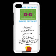 Coque Blackberry Z30 Merci l'arbitre Bonus offensif-défensif Blanc