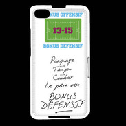 Coque Blackberry Z30 Plaquage Bonus offensif-défensif Blanc