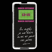 Coque Blackberry Z30 Les potes Bonus offensif-défensif Noir