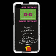 Coque Blackberry Z30 Merci l'arbitre Bonus offensif-défensif Noir