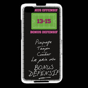 Coque Blackberry Z30 Plaquage Bonus offensif-défensif Noir