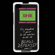 Coque Blackberry Z30 1 point bonus offensif-défensif Noir