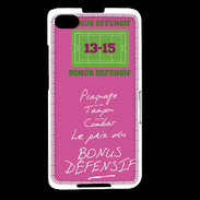 Coque Blackberry Z30 Plaquage Bonus offensif-défensif Rose