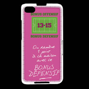 Coque Blackberry Z30 1 point bonus offensif-défensif Rose