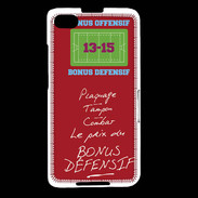 Coque Blackberry Z30 Plaquage Bonus offensif-défensif Rouge